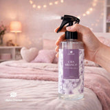 Perfume para Tecidos Fragrância Duradoura e Sofisticada Água Perfumada Premium 500ml + Borrifador