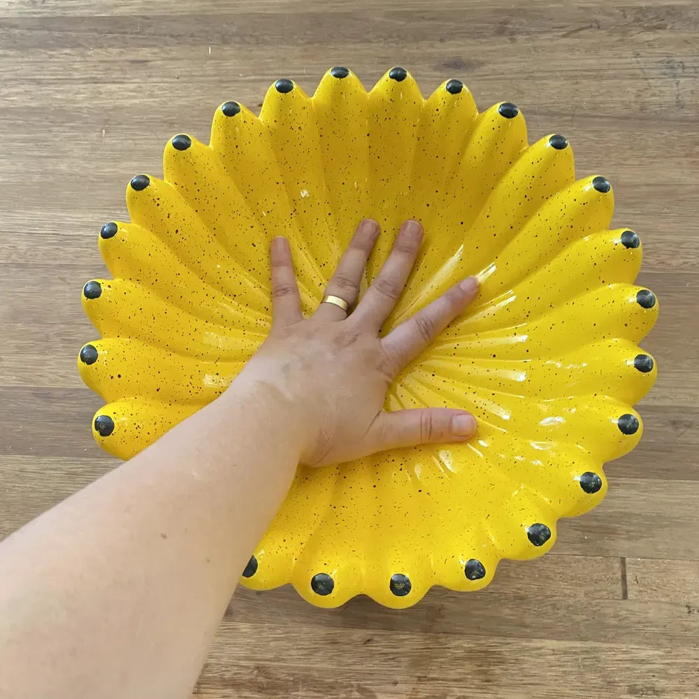 Fruteira de Cerâmica Banana – Decoração Tropical para sua Cozinha