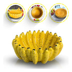 Fruteira de Cerâmica Banana – Decoração Tropical para sua Cozinha